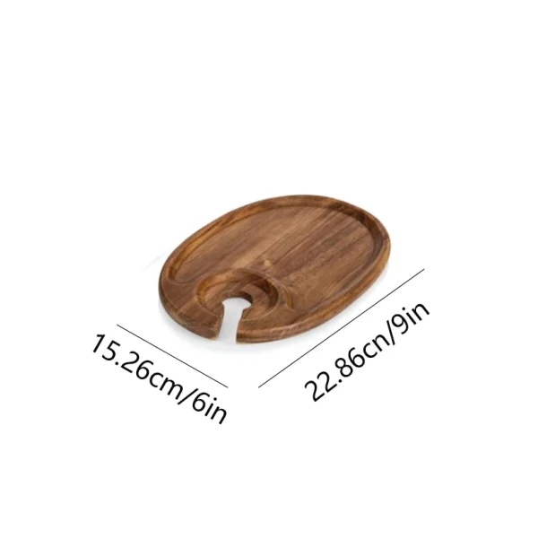 طبق تقديم خشبي - Image 7