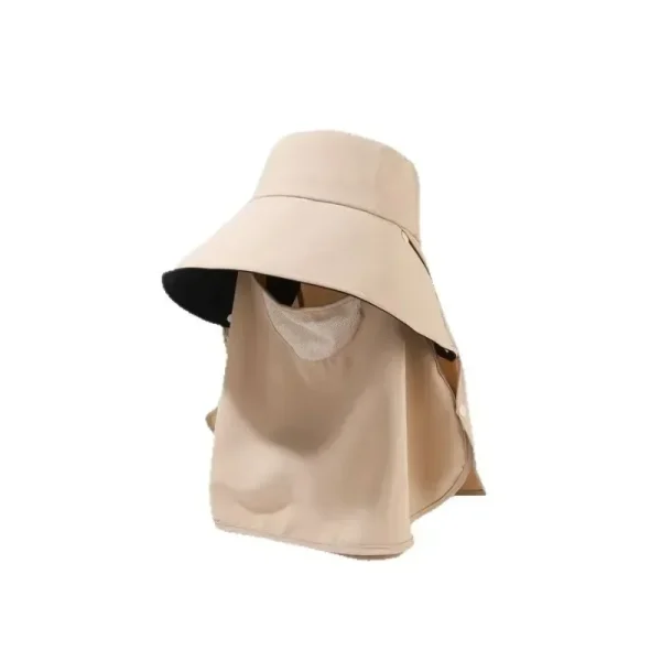 قبعة صيفية مع وشاح - Image 5