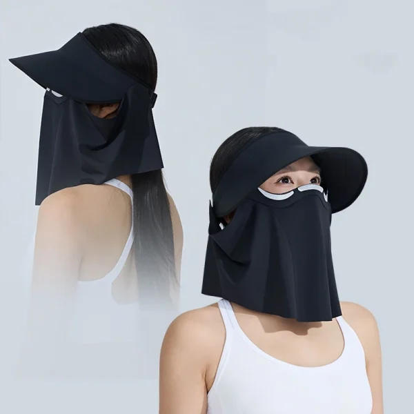 قبعة  من الحرير الجليدي - Image 4